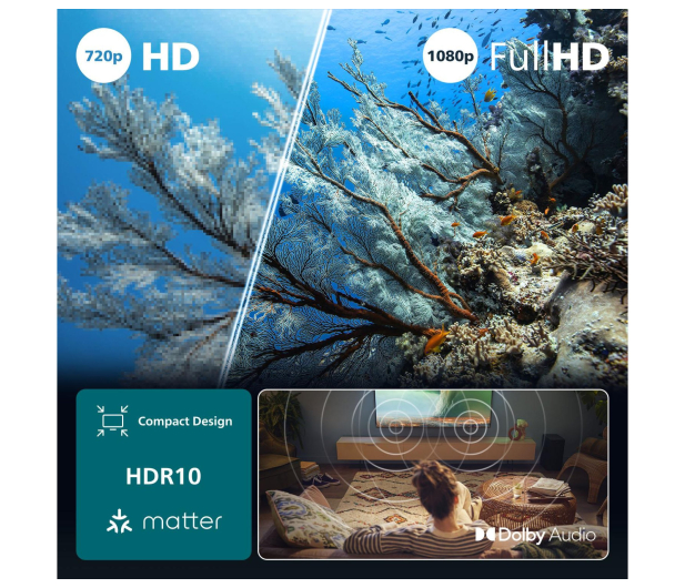 Philips 32PFS6000 32" LED HD Titan OS - 1357121 - zdjęcie 7